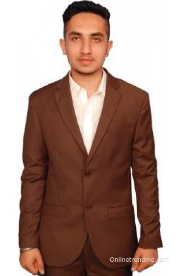 Fashion N Style Solid Single Breasted Formal Men's Blazer